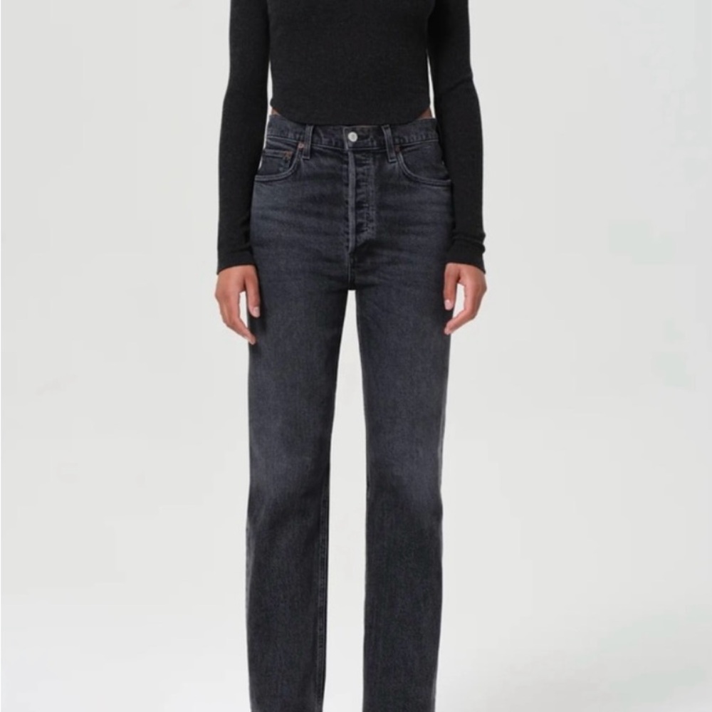 Agolde 90’s pinch waist  high rise Women's Straight Leg Jeans